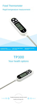Digital Kitchen Thermometer Instant Read Meat Temperature Probe for Cooking BBQ Food LCD Display