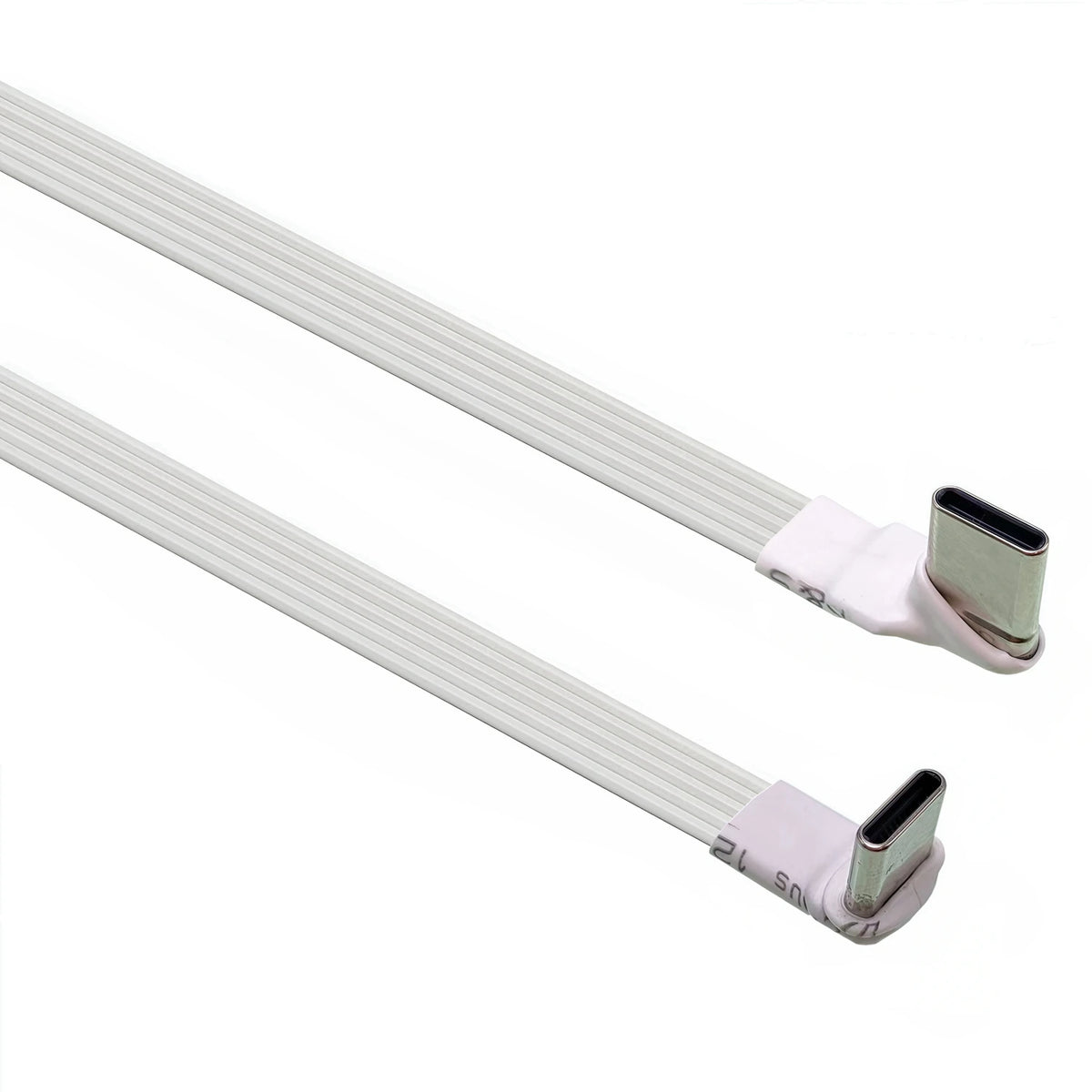 5CM 10CM 30CM USB 2.0 Type-C Flat Cable Extension FPC Cable USB 2.0 USB-C 90° Up/Down Angled Plug 5CM-1M
