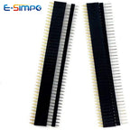 10PCS 1x40Pin 2.54mm Pitch PH8.5 Single Row Female PCB Socket Board Male Pin Header Connector For Arduino