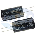 2pcs 50V6800uf 22x40mm Aluminum Electrolytic Capacitor 6800uf50v 50v6800mf 6800mf50v 50v6800MFD 6800MFD50Volt 50v 6800uf 6800mf