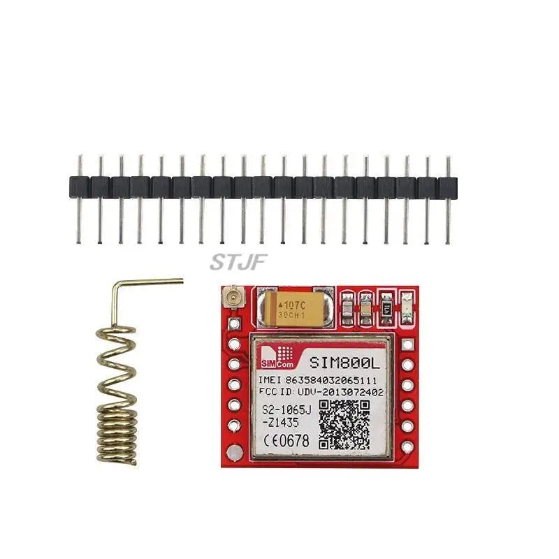 Smallest SIM800L GPRS GSM Module MicroSIM Card Core BOard Quad-band TTL Serial Port
