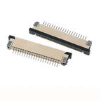 5pcs 1.0mm Pitch FPC Flat Flexible Cable FFC Connector 4P 5 6 7 8 9 10 12 14 16 20 22 24 26 28 30P 32 34 36 40P Top Contact SMT