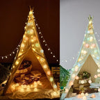 20LED Cotton Balls String Lights Waterproof Fairy Garland Lamp Outdoor Garden Patio Wedding Christmas Home Decoration Soft Warm
