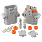  Male Female Connector FOR Anderson- 50Amp 600V 6 AWG Grey Forklift Cable Power Connectors Plug- Solar Panel Wire Connector