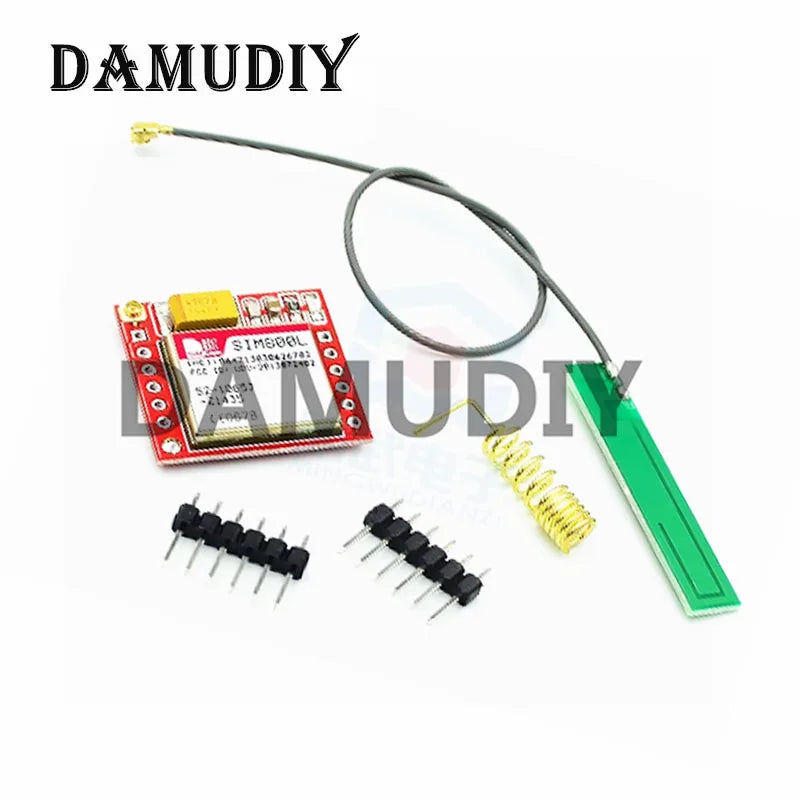 1-10pcs/Smallest SIM800L GPRS GSM Module Kit MicroSIM Card Core BOard Quad-band TTL Serial Port with the antenna