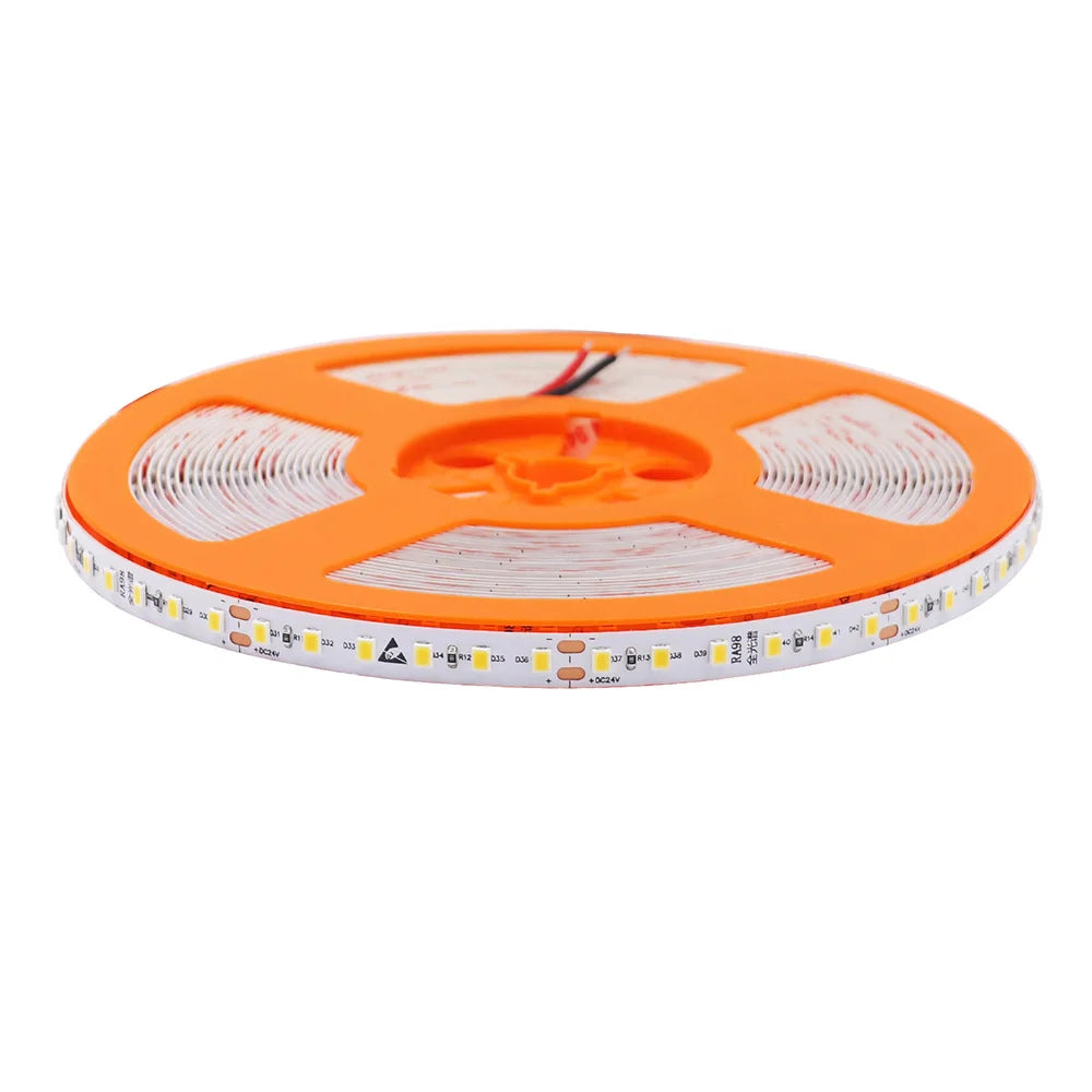 5m 10m RA98 LED Strip Light 2700K 3000K 3500K 4000K 5000K 6000K 12V 24V 2835 Flex Tape Stripe Hight Bright 120LED Home Lighting
