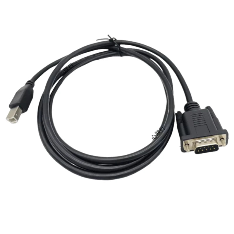 RS232 DB9 to USB Printer Port Data Transfer Cord DB9 to USB Type B Port Connector Cable 0.3-5m DB9 to USB Square Port Serial Wir