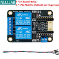 2 Channel DC 5V Relay Module Low Level Trigger with Optocoupler Isolation Smart Home Control Board Compatible with Arduino ESP32