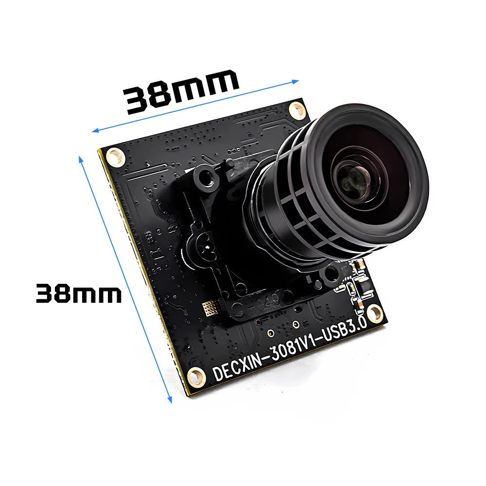 2.3MP 120FPS Global Shutter USB 3.0 Camera Module AR0234 1/2.6" CMOS M16 Lens UVC Plug Play Machine Vision Video Conferencing