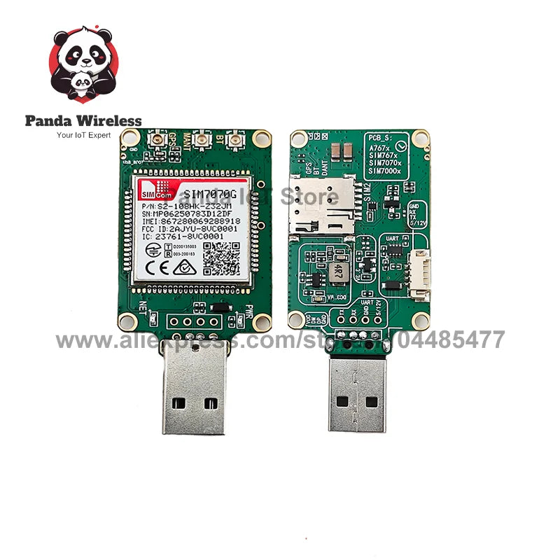 In Stock! USB Dongle NBIOT Cat M LPWA SIMcom SIM7000A SIM7000E SIM7000G SIM7070E SIM7070G A7672E-FASE A7672SA-FASE