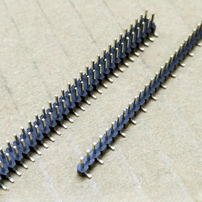 10pcs 2.0mm Pitch 2X40P SMD Double Row 1X40P Single Row Gold-plated Cuttable Breakable Pcb Male Pin Header Connector