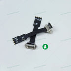 1 Piece Type-C Light Connector FPC R1/EK 3P/2P Soft Flat Cable Male Fast Charging Wire Extension for iOS
