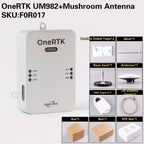 Zero One OneRTK UM982 RTK Positioning Module Dual-Antenna Heading Solution for Mapping Plant Protection