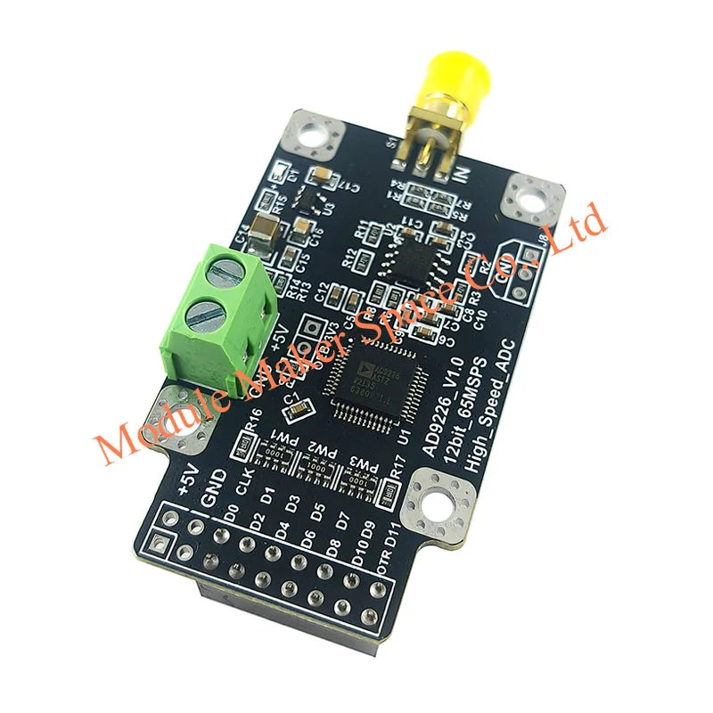 AD9226 Module 12-Bit 65MSPS High-Speed ADC Converter Data Acquisition Board with Parallel Interface for FPGA ARM DSP Development