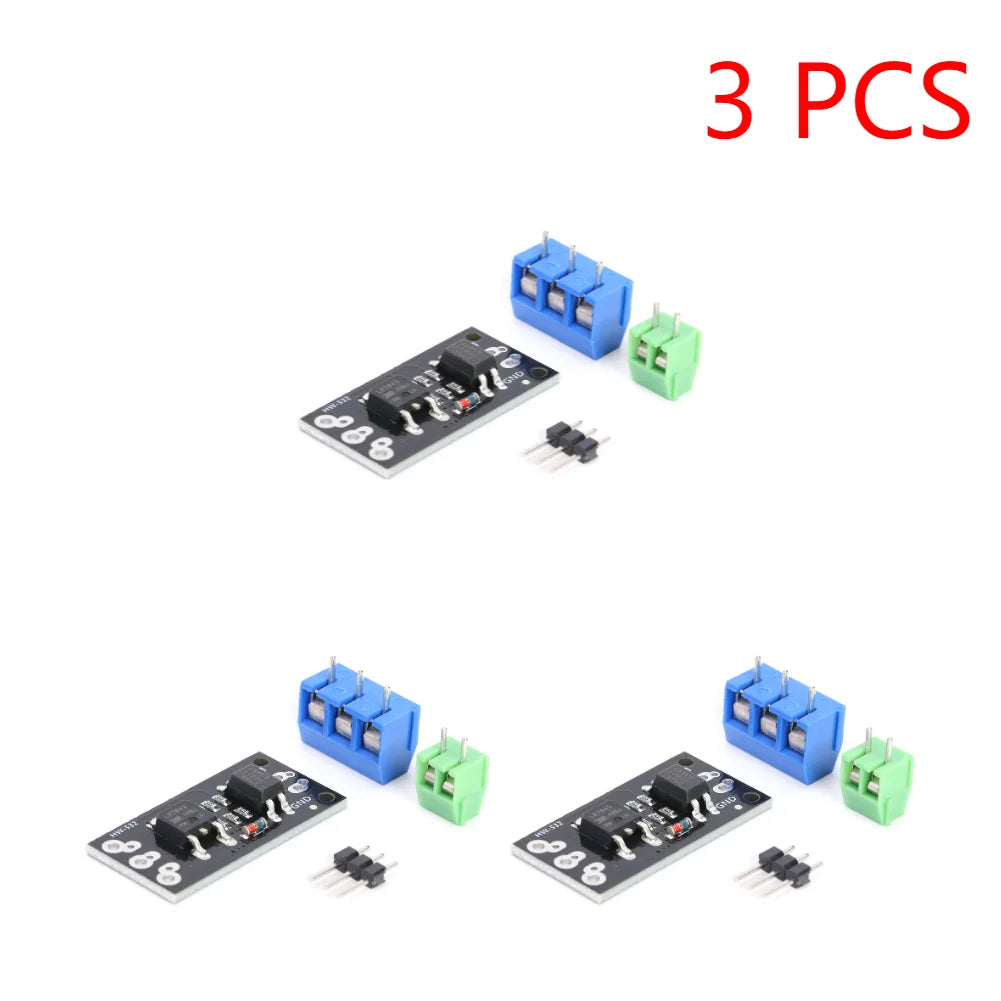 1-10PCS HW-532B LR7843 Isolated MOSFET MOS Tube FET Module Replacement Relay Board for Motor Start Stop Control PWM DC5-30V 161A