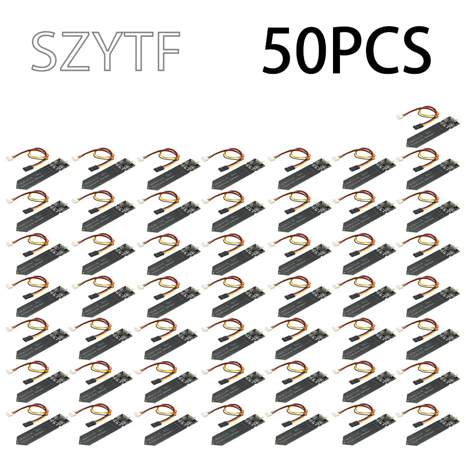 1-100PCS Capacitive Soil Moisture Sensor Not Easy To Corrode Wide Voltage Wire For Arduino