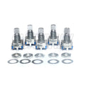 5PCS 15mm / 20mm code switch/ EC11/ digital potentiometer with switch Half / Plum axis rotary encoder, handle length