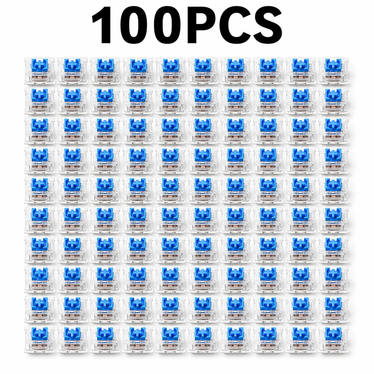 30/50/100 PCS Tactile Keyboard Clicker Switch 3 Pin Key Replacement Set for Mechanical Keyboard Repair Accessories