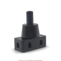 Mini Power Switches ON/OFF Push Button for Home Lamps Industrial Field AC250V 10A 2 Pins Latching Pressure
