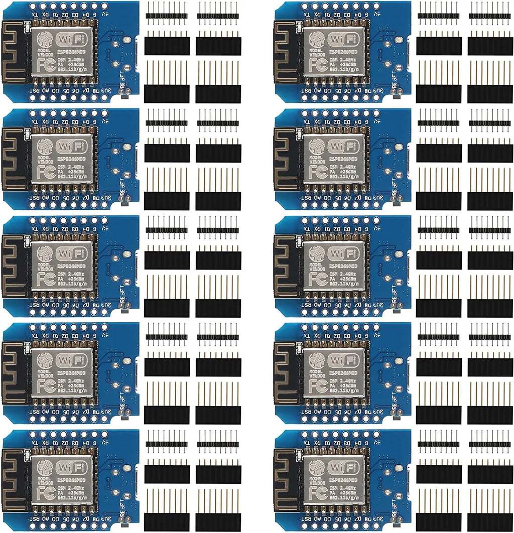 1/3/5/10pcs ESP8266 ESP-12F NodeMcu Wireless D1 mini NodeMcu Lua 4M Bytes WLAN WiFi Internet Development Board for WeMos D1 Mini
