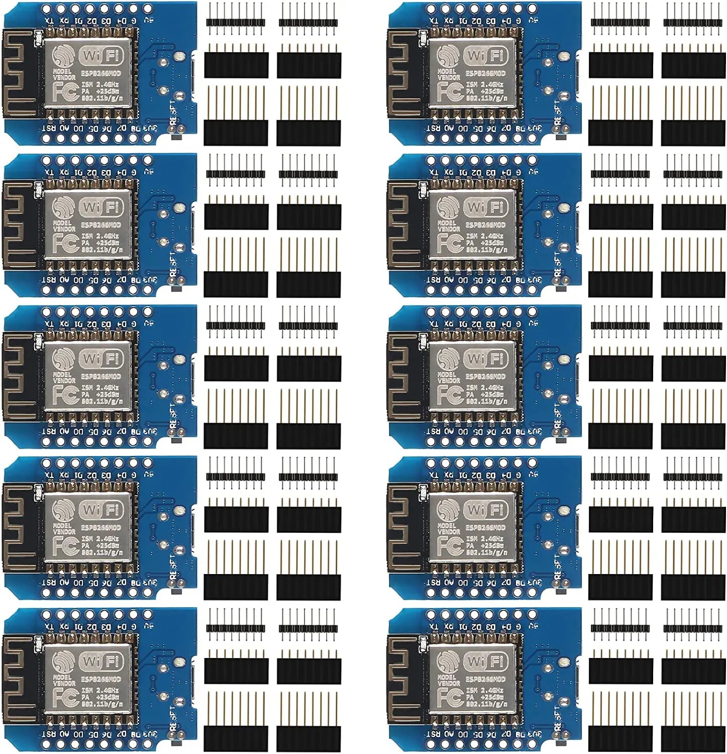 1/3/5/10pcs ESP8266 ESP-12F NodeMcu Wireless D1 mini NodeMcu Lua 4M Bytes WLAN WiFi Internet Development Board for WeMos D1 Mini