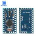 Pro Mini Atmega328P 3.3V 8MHz/5V 16Mhz Interactive Media Development Board Compatible CP2102 Microcontroller for Arduino