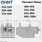 CHINT NXR-100 32A 40A 50A 65A 70A 80A 100A Thermal Overload Relay NXR For NXC series AC Contactor