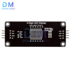 TM1637 LED Display Module for Arduino 4 Digit 7 Segment 0.56 inch Time Clock Indicator Tube Module Red Blue Green Yellow White