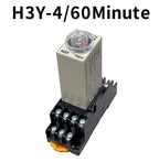 1set H3Y-4 Power On Time Delay Relay  Timer DPDT 14Pins  H3Y-4 1-60sec/ 3 Minute-60Minute  220v 110V 24V 12V
