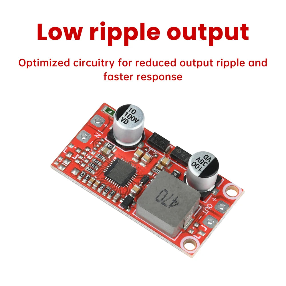 Buck Converter DC-DC 12-100V TO 5V 12V Buck Regulator Step-Down Power Supply Module 3A Low Ripple Voltage Step Down Board