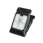 LED Solar Clip Light Portable Waterproof Body Sensor Solar Lamp Outdoor Courtyard Garden Lamp Patio Home Camping Wall Lights