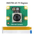 12MP IMX708 Camera Module Auto Focus Night Vision 75 120 Degree For Raspberry Pi 5 4 4B 3B+ ZERO 2 W CSI 22Pin 15Pin HD Webcam