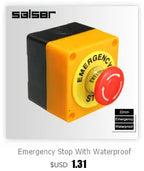 Reset Momentary Waterproof 3 Position Spring Return Push Button Switch Control Station Box Up Down Arrow Stop