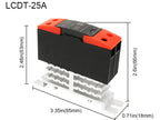 LCTC 10A 25A 40A DIN Rail Solid State Relay Single Phase SSR With Heatsink DC Control AC/ AC Control AC/ DC Control DC