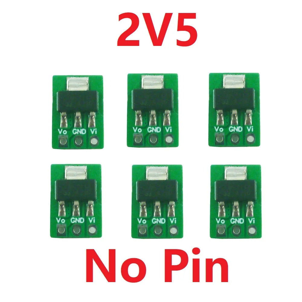 AMS1117 7805 Compatible LDO Module with Ultra-Low Standby Current and Precise Voltage Regulation for Electronics Projects