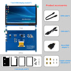 7 inch 1024*600 TNT Capacitive Touch Panel TFT LCD Module Screen Display for Raspberry Pi 3 B+/4b