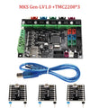 RAMPS MKS Gen-L V 2.1 1.0 Control Board 3D Printer Parts With TMC2209 TMC2208 Uart Mode Gen L for Ramps1.4 A4988 DRV8825