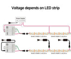 DC12V SK6812 RGBW LED Strip Light 4 in 1 Similar WS2812B 60 144 LED Individual Addressable Smart Pixels Magic RGB CW NW WW Light