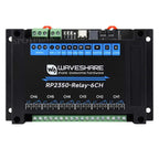 Raspberry Pi Pico 2 RP2350 industrial 6-ch Relay RS485 isolation protection Waveshare RP2350-Relay-6CH WIFI Option