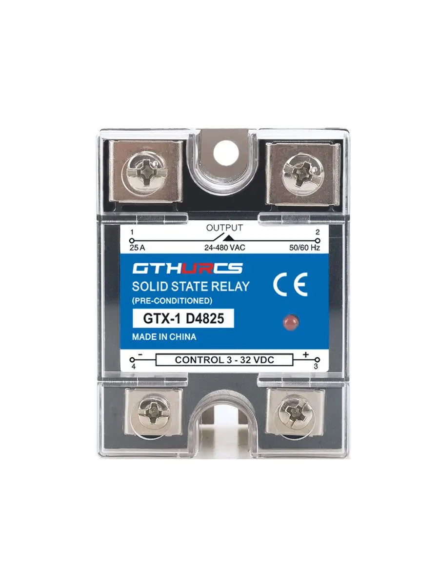 SSR 10A 25A 40A 60A 80A 100A 120A high quality Single Phase Solid State Relay DC Control AC 3-32V Control 220V 10DA 25DA 40DA