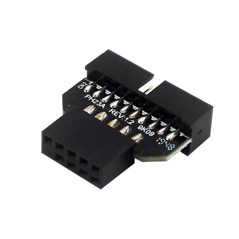 Motherboard USB2.0 9Pin to USB3.0 19pin Front Panel Connector Converter USB 3.0 19/20pin to USB 2.0 9pin Male/Female Adapter