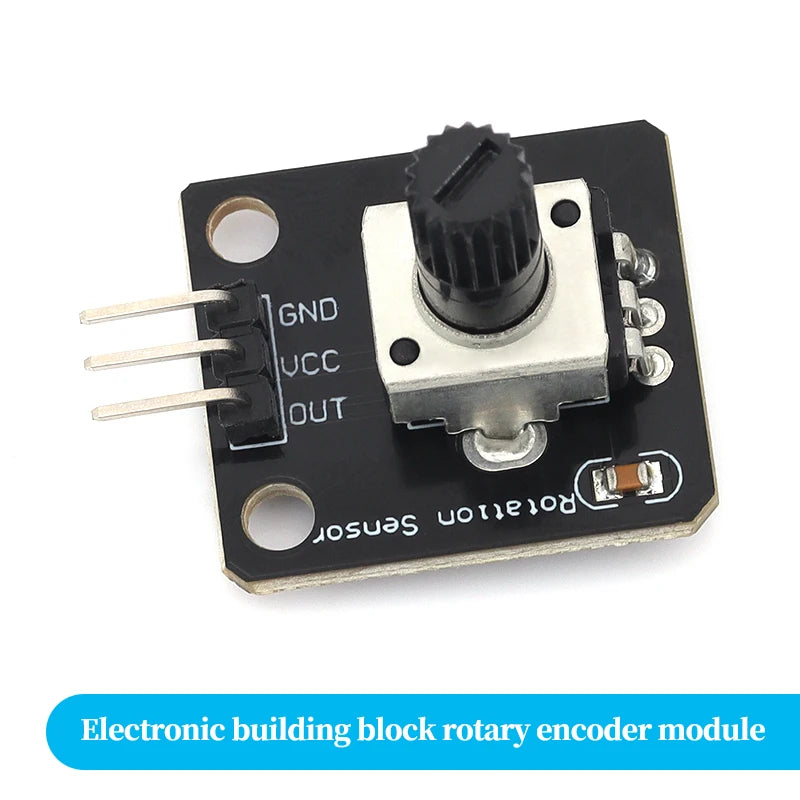 1/5/10Pcs 360 Degrees EC11 Rotary Encoder Module For Arduino Brick Sensor Switch Development Board KY-040 With Pins Liludin