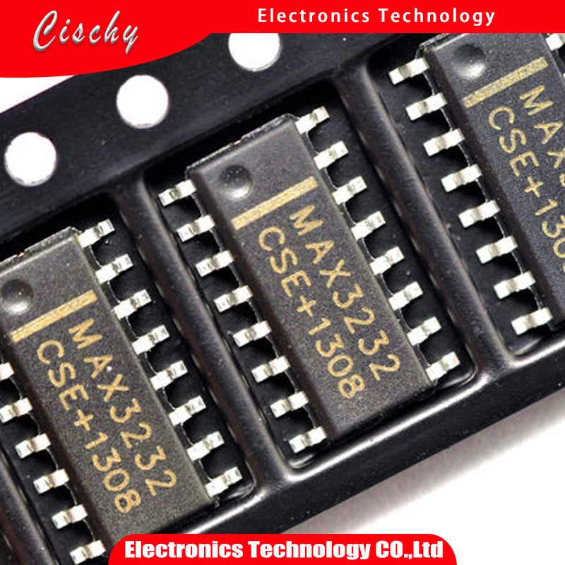 10pcs/lot MAX3232CSE MAX3232 MAX3232ESE SOP-16 RS-232 Interface IC 3-5.5V MultiCh Line Driver/Receiver new original In Stock