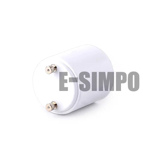 2pcs Gu24 To E26 E27 2 Prong CFL Lamp Base Standard Medium Edison Screw CE Rohs Light Socket Adapter Converter