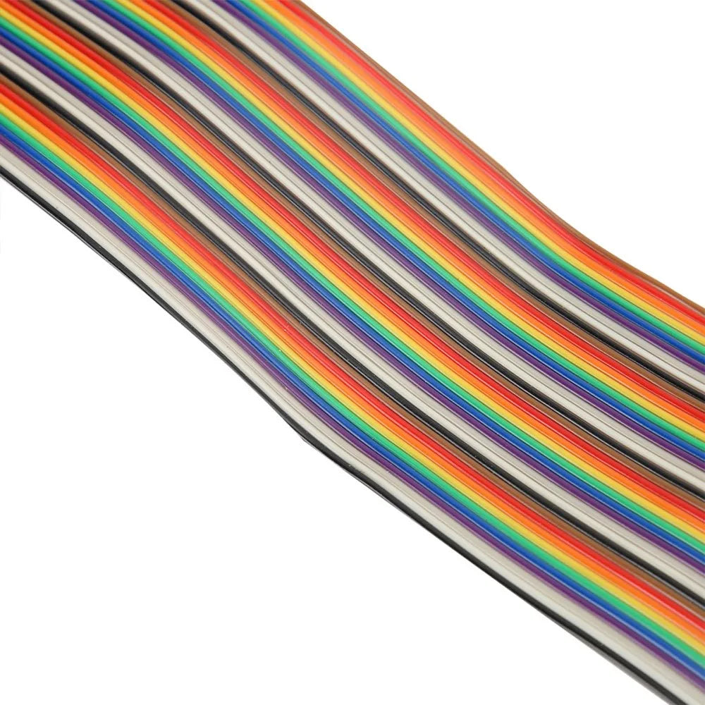 practical 40-Pin GPIO Cable Male to Female 20cm Jumper Ribbon Cables Extension Cable for Raspberry Pi