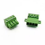 1Sets Solderless Docking Type 15EDG 3.81MM Screw Terminal Block Connector PCB Plug-in Type 15EDGRKC 3.81 Green Terminal Block