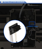 For Bambu Lab Hotend V2.0 V3.0 Kit X1C P1P Thermistor & Ceramic Heater Plate Hotend V3 Heater Cartridge 24V 50W 3D Printer Parts