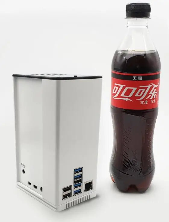 QUAD SATA KIT FOR RASPBERRY PI 4 Easily build your own NAS Network Storage Server KI