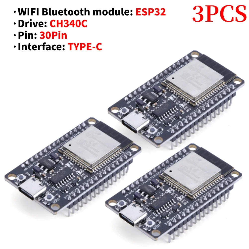 1-3Set E32 CH340C Development Board TYPE-C / Micro USB WiFi+Bluetooth Ultra-Low Power Consumption SPI Wireless Module