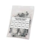 100Pcs Transistor Assorted KIT TO-92 2N2222 2N2907 2N3904 2N3906 S8050 S8550 A1015 C1815 BC337 BC327 10Value NPN PNP Transistor
